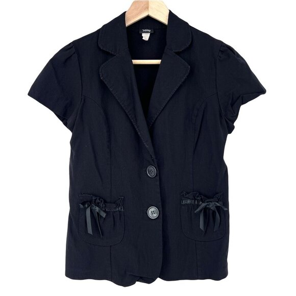 vintage Y2K Vanity cropped short sleeve blazer jacket - Picture 1 of 6